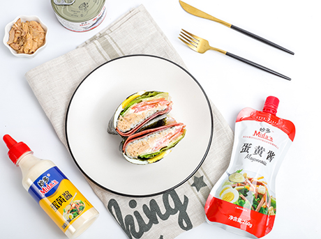 金槍魚(yú)火腿紫菜折疊包飯