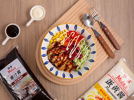 蜜汁脆皮雞排飯