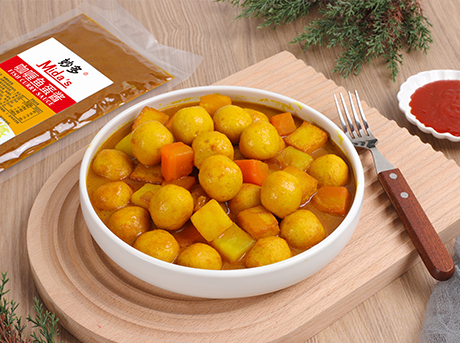 咖喱魚(yú)蛋豆腐