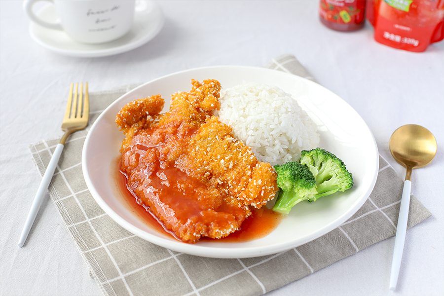 茄汁雞排飯