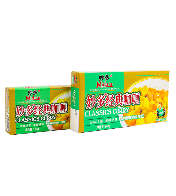 妙多經(jīng)典咖喱塊