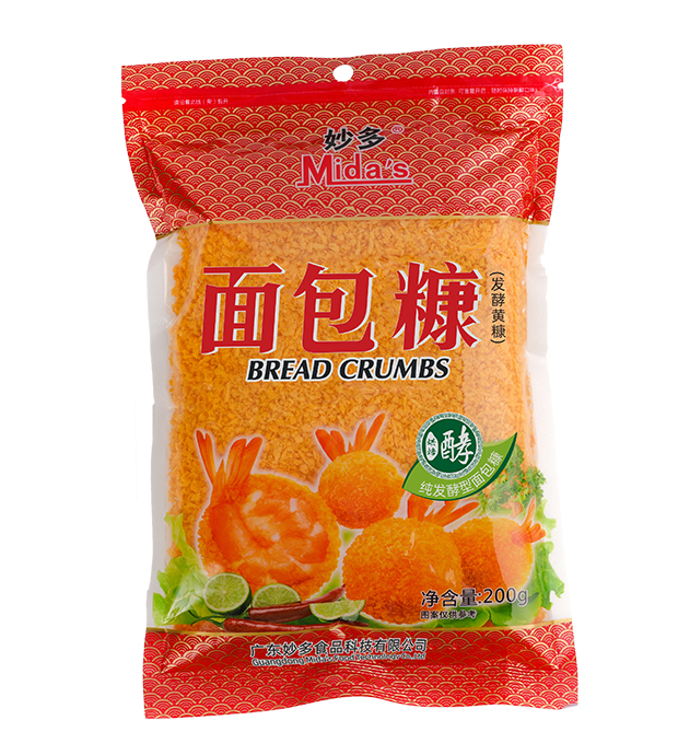 妙多發(fā)酵面包糠黃糠