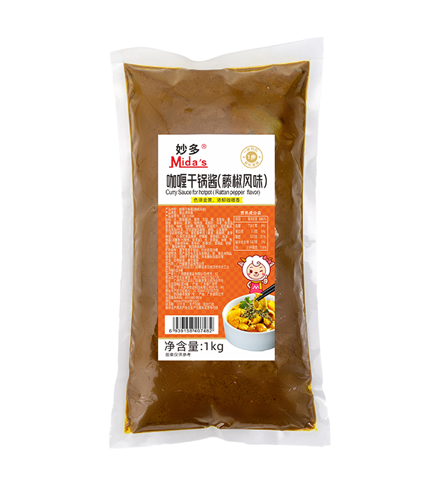 妙多咖喱干鍋醬（藤椒風(fēng)味）